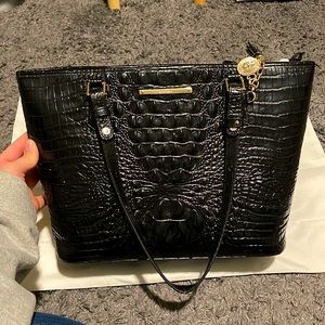 Brahmin Medium Asher Tote Bag in Black